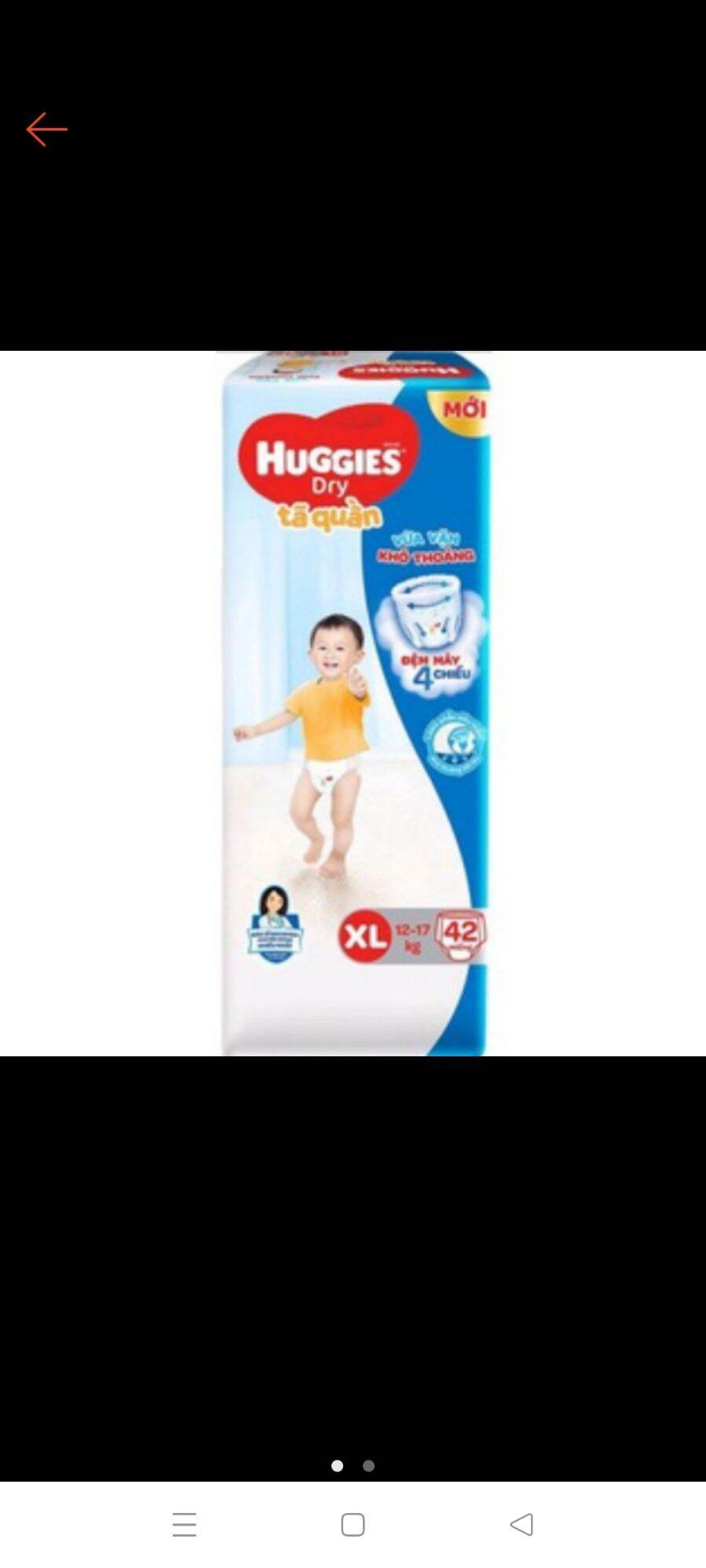 Tã quần huggies m54, l48 và xl42,xxl38