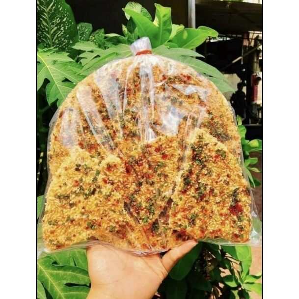 Cơm Cháy Mắm Hành Loại Bể 500gr