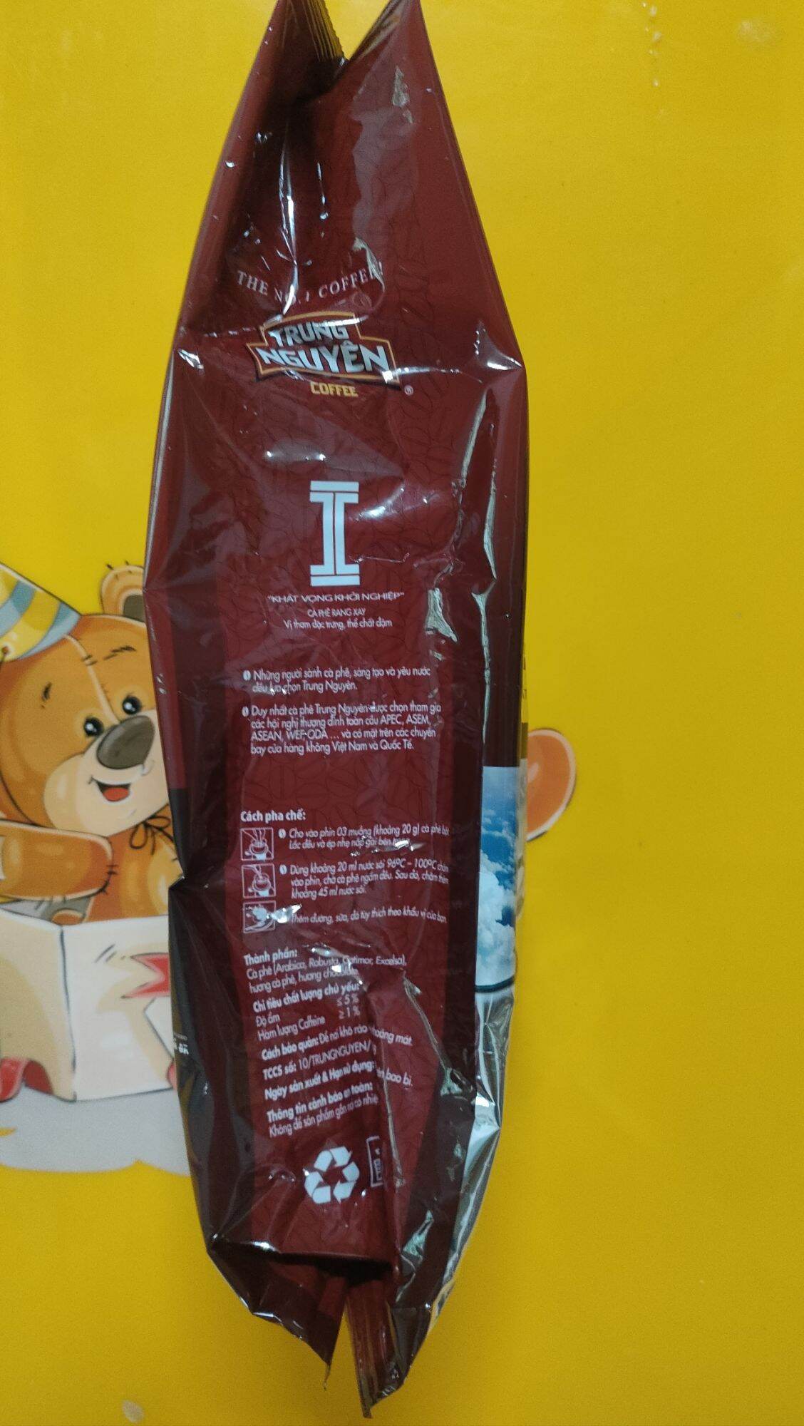 Cafe Trung Nguyên I ( gói 500g)