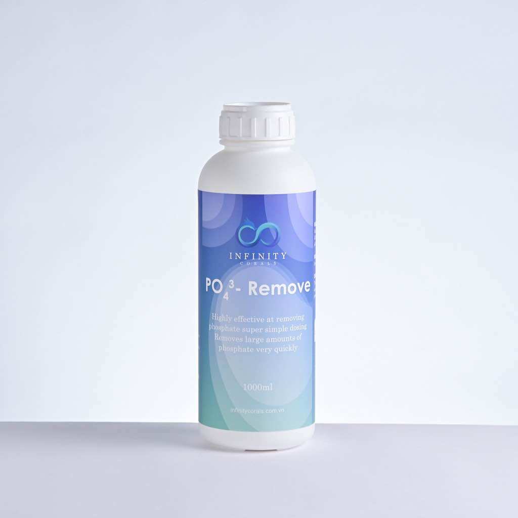 Dung dịch giảm PO4 remove Infinity (Giảm PO4 cho hồ cá biển)