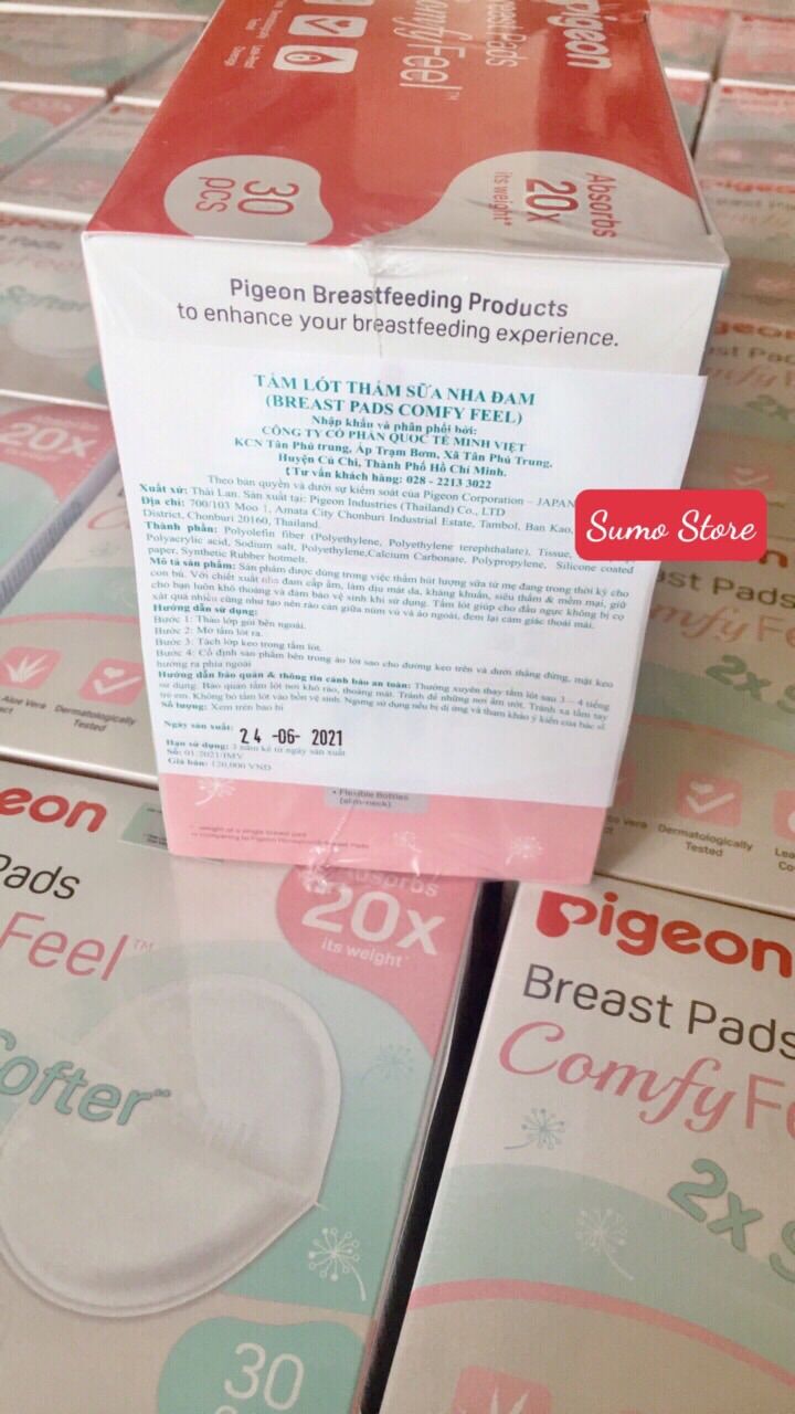 Miếng Lót Thấm Sữa Pigeon 30 Cái/Hộp