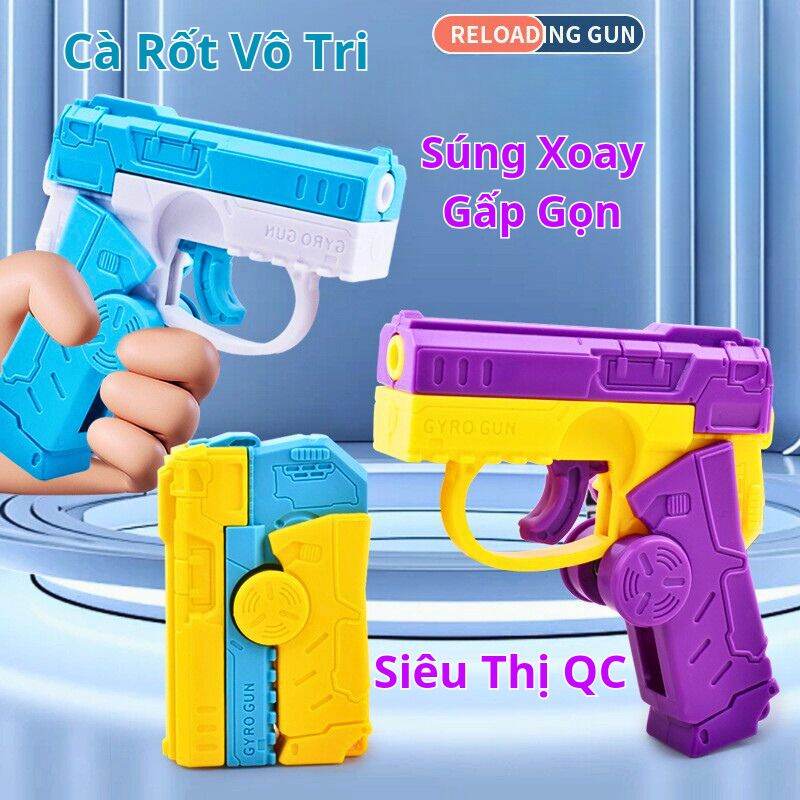 [Full] Đồ Chơi Súng Cà Rốt Vô Tri Trọng Lực Giảm Stress Dao Súng Cà Rốt Vô Tri Ngân M191 Nở in 3D Ho