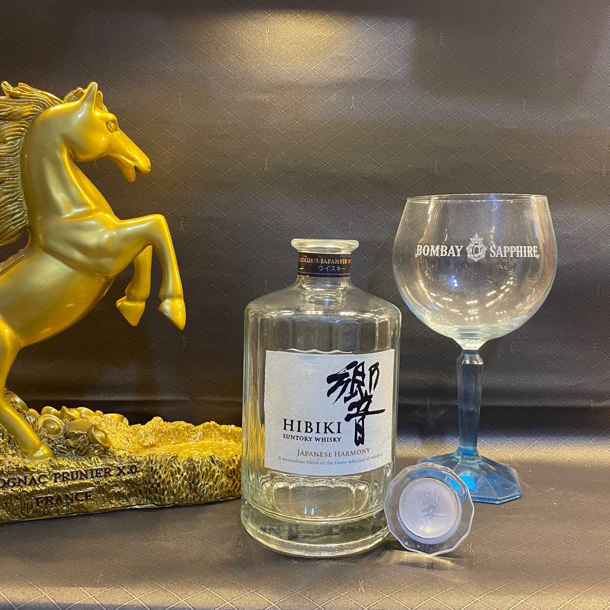 VỎ CHAI HIBIKI NHẬT BẢN pha lê