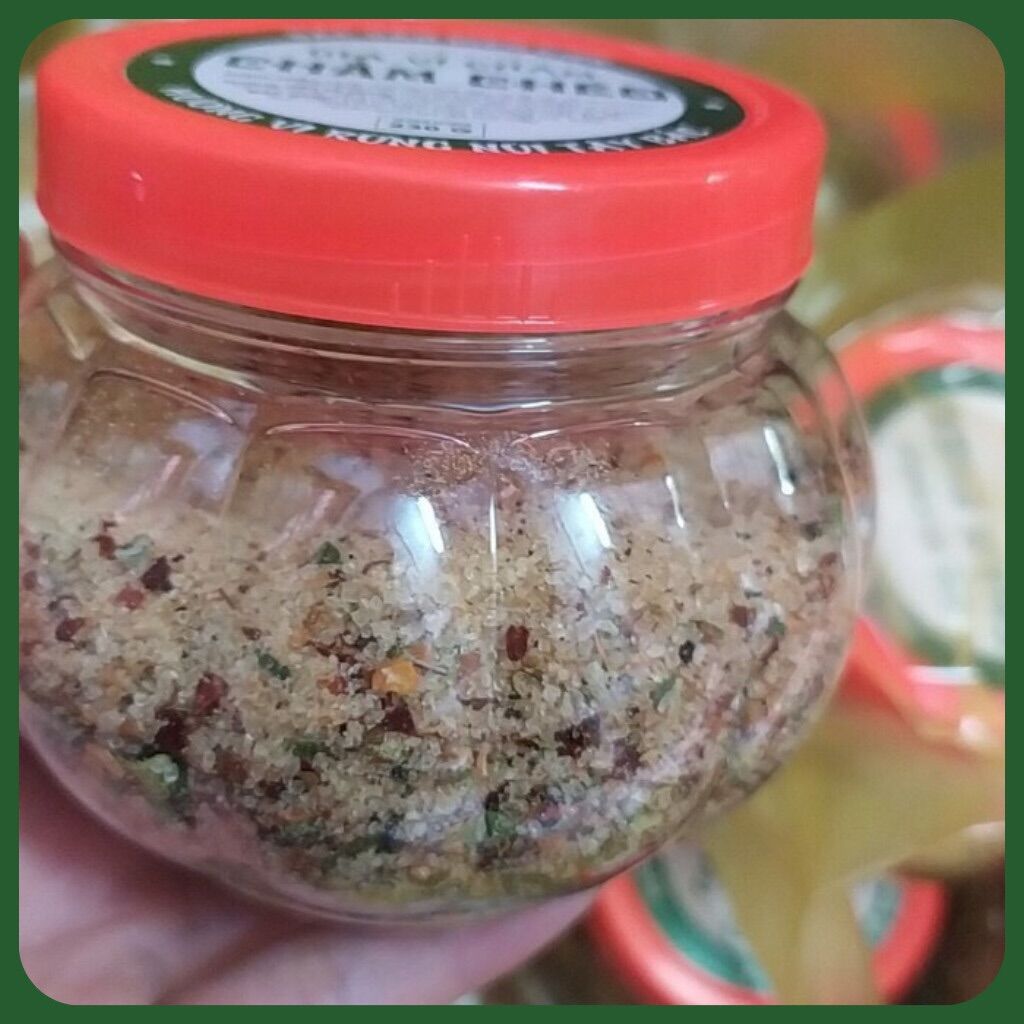 Chẩm Chéo Tây Bắc, Muối Chấm Siêu Ngon, Thơm