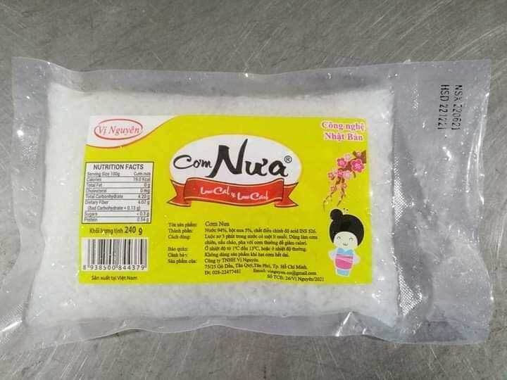 Cơm Nưa ăn kiêng giảm cân Keto/ Das cam kết hàng đúng mô tả chất lượng đảm bảo an toàn đến sức khỏe người sử dụng đa dạng mẫu mã màu sắc kích cỡ