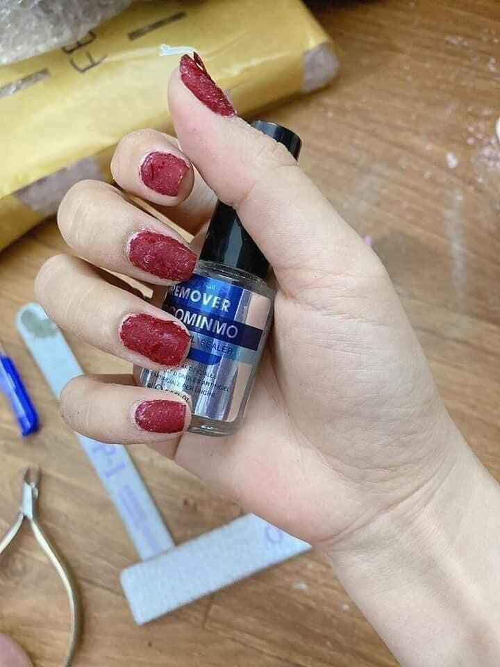 phá gel lạnh coco 15ml “nc phá sơn gel ko cần ủ “