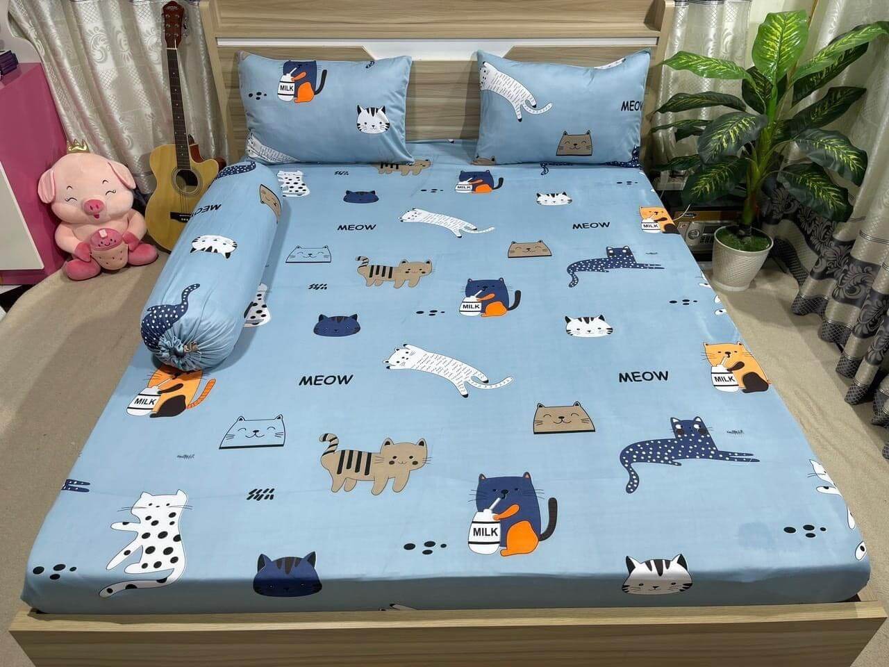 Ga lẻ thun lạnh hàn quốc hình gấu lotso cao cấp đủ size