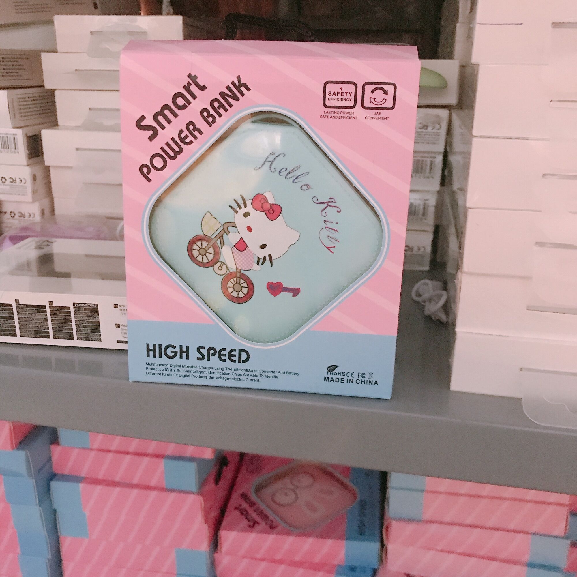 [ XẢSạc Dự Phòng Cute - Doremon - Hello Kitty