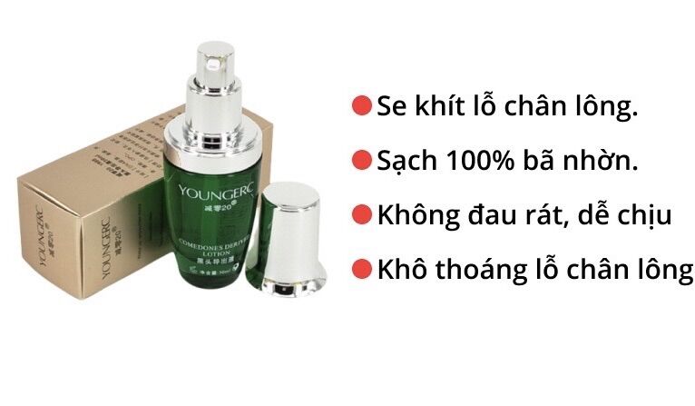 Ủ Mụn Đầu Đen, Mụn Cám YOUNGER. Dung tích 30ml