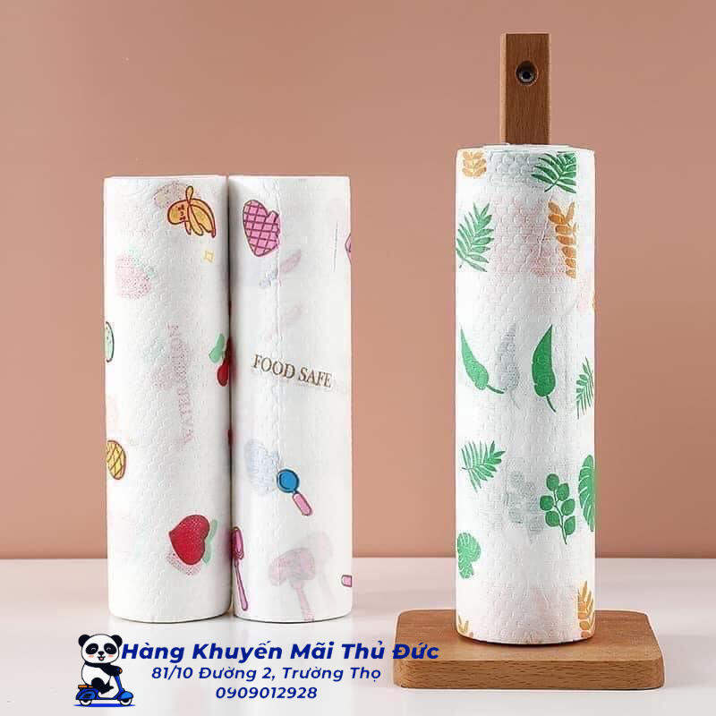 Cuộn 220 tờ giấy lau đa năng (Mẫu ngẫu nhiên)