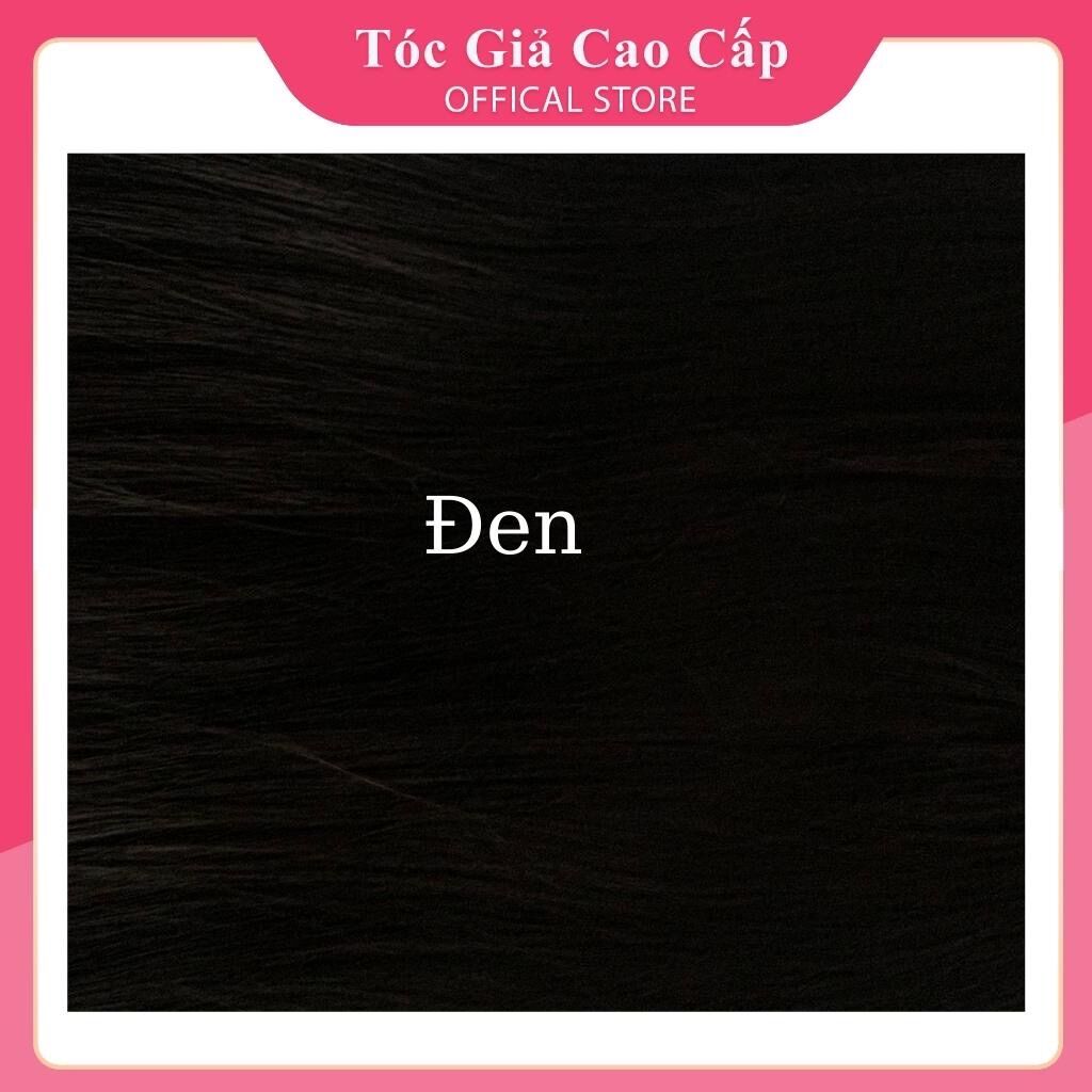 Tóc giả kẹp phồng dày tóc ❇️tơ dệt cao cấp ❇️