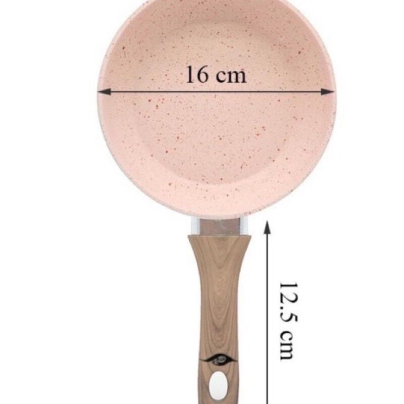 Chảo đá chống dính mini 16cm