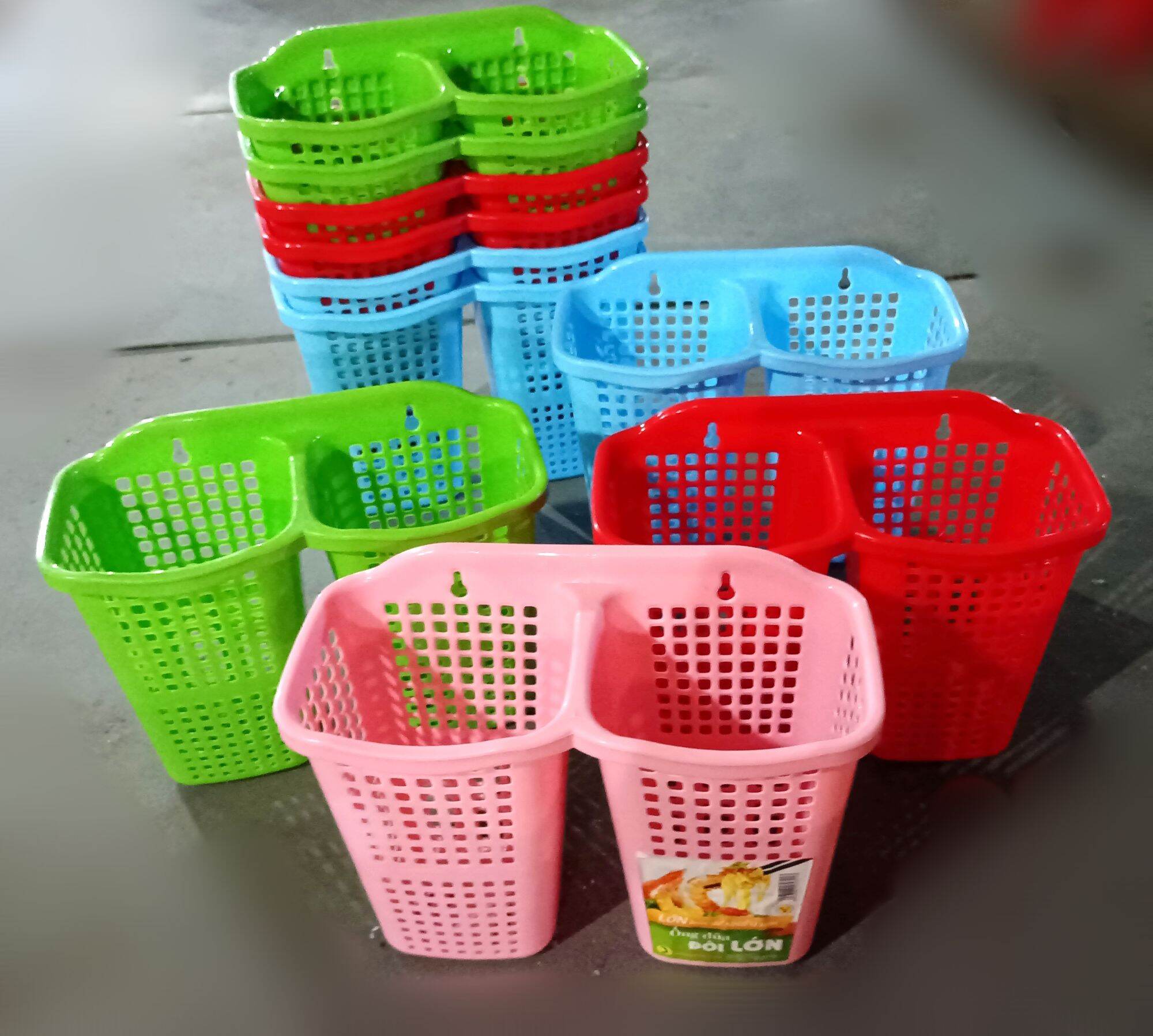 Ống đũa đôi nhựa lớn