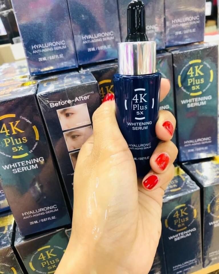 serum trắng da 4k plus 5x 20ml thái lan