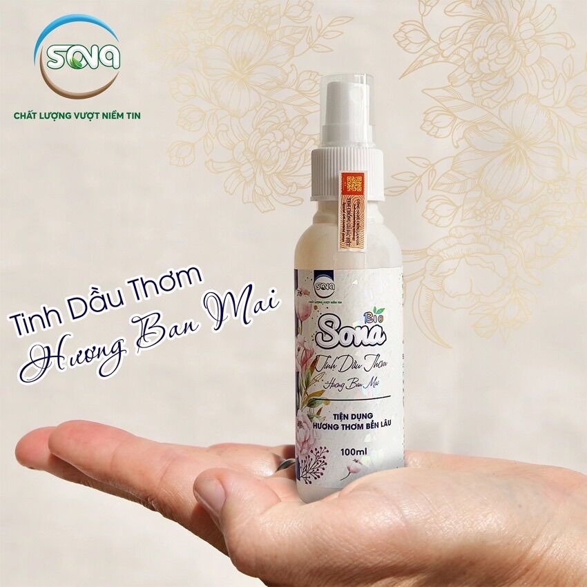 Xịt Thơm Quần Áo SoNa, Xả Vải Khô - 100ml