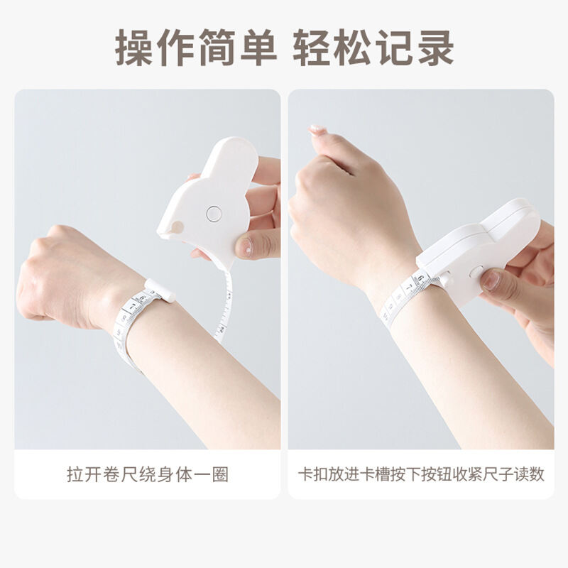 Thước Dây Ba Vòng Chuyên Nghiệp Thước Cuộn Tự Động Thước Dùng Cho Tập Gym Thước Mềm Đo Vòng Eo Đo Chính Xác Tự Động Có Tay Cầm