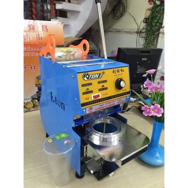 Máy dập nắp cốc nhựa ET-D7