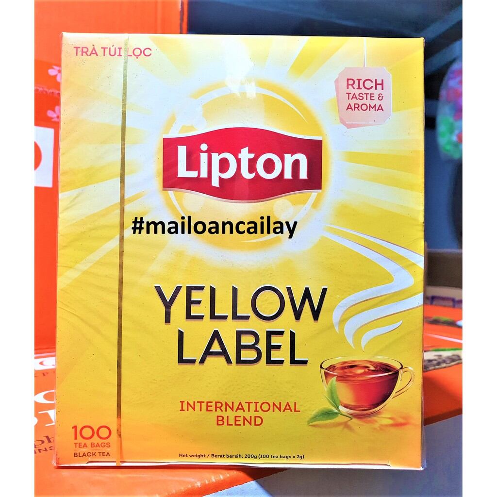 Trà Lipton Nhãn Vàng 100Gói X 2G 2026