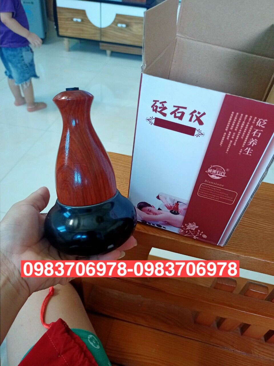 Máy đá nóng masager body hàng loại 1