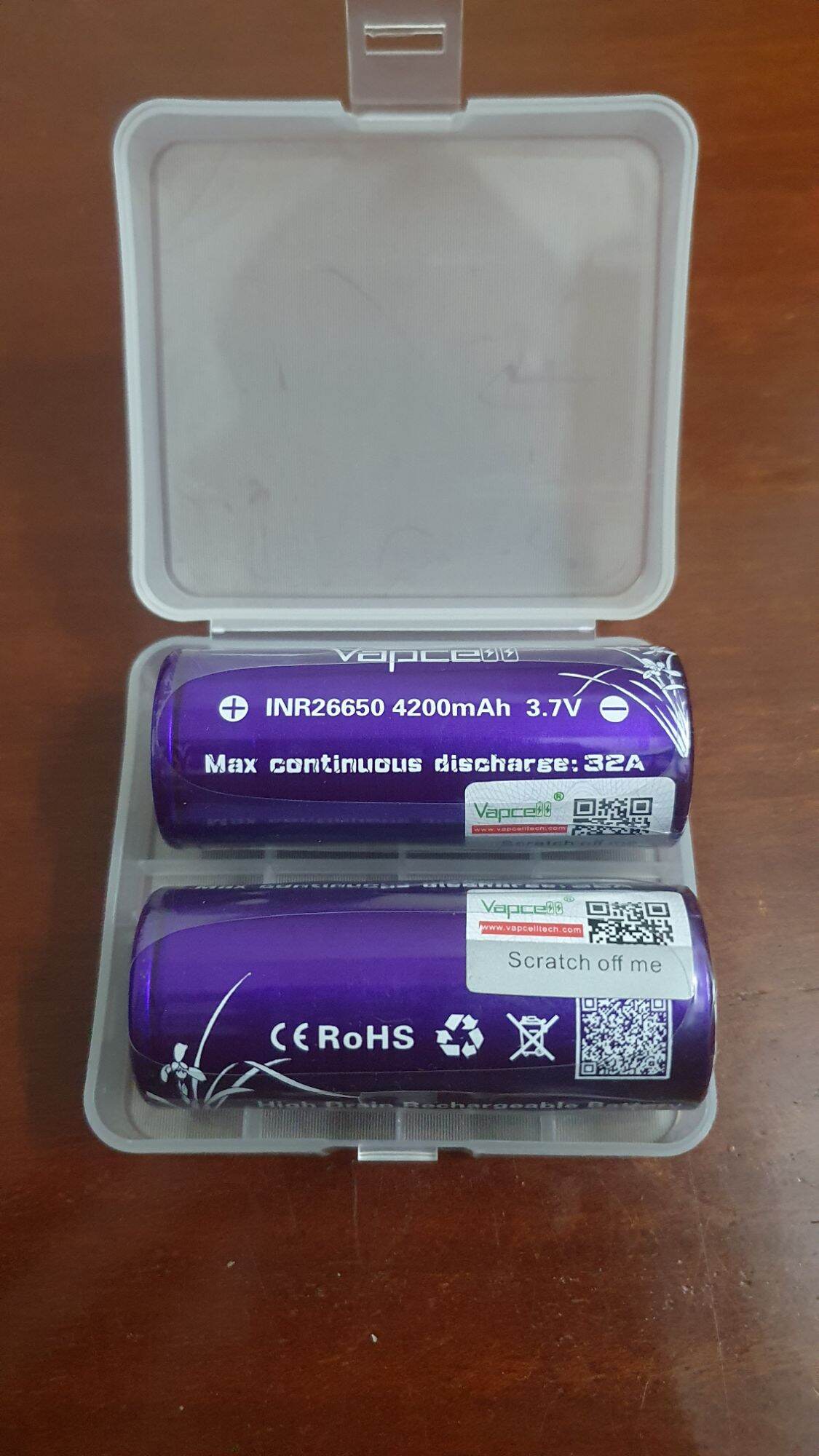 Pin sạc Vapcell 26650 4200mAh-32A