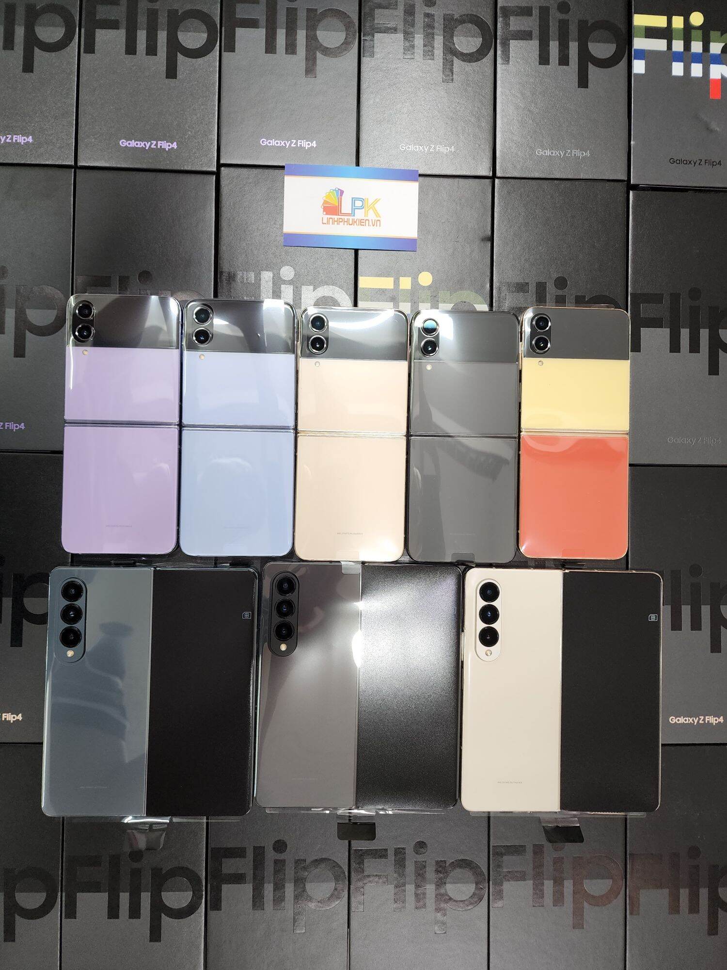 Điện thoại Samsung Galaxy Z Flip 4  - Hàng chính hãng - Bảo hành 12 Tháng