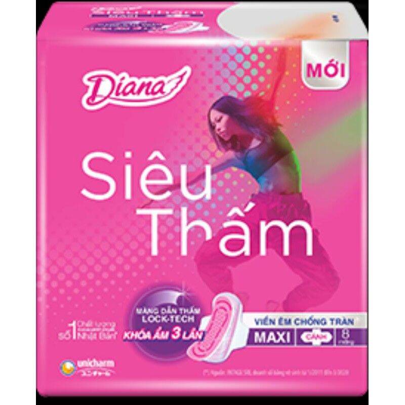Diana dày có cánh 8 miếng.