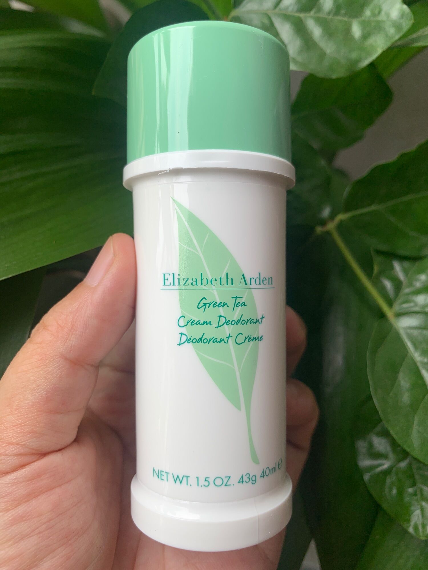 Lăn khử mùi trà xanh quốc dân cao cấp Elizabeth Arden Green Cream Deodorant