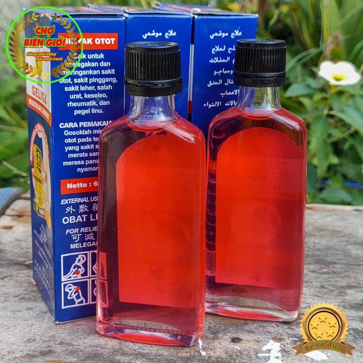 (Mẫu mới) Dầu Cù Là Lửa Dạng Nước Geliga Muscula Liniment Dung Tích 60 ml