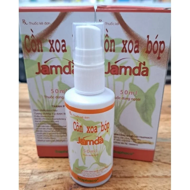 [HCM] Cồn xoa bóp giảm đau nhức JAMDA
