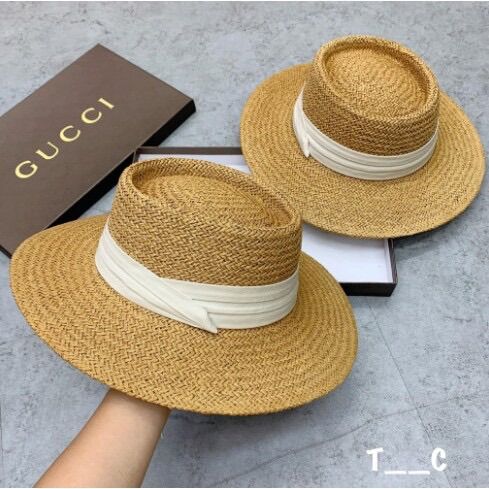 Mũ Cói đi biển Gaucho Panama cao cấp chất liệu cói tự nhiên viền trắng đen Nón cói hotrend (đóng thùng to giữ form nón)