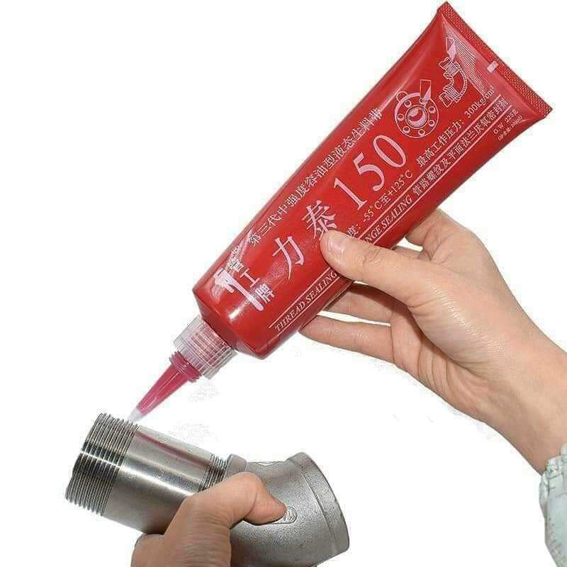 keo khóa ren  ống sắt thép