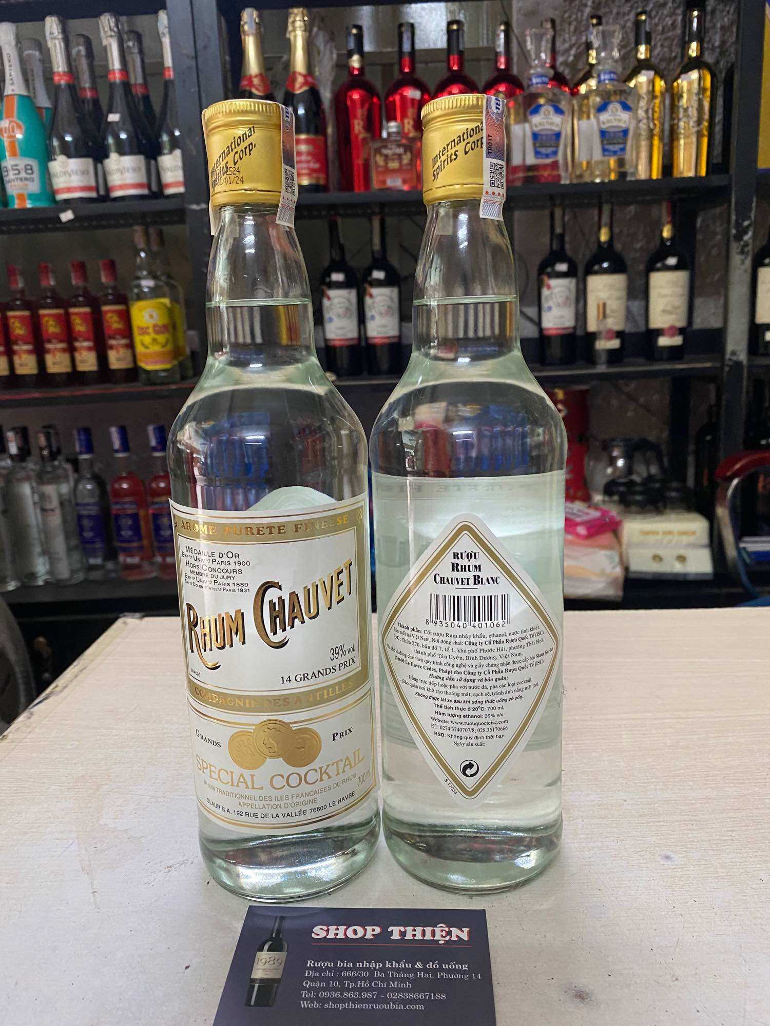 Rhum CHAUVET Việt Nam 39 700ml