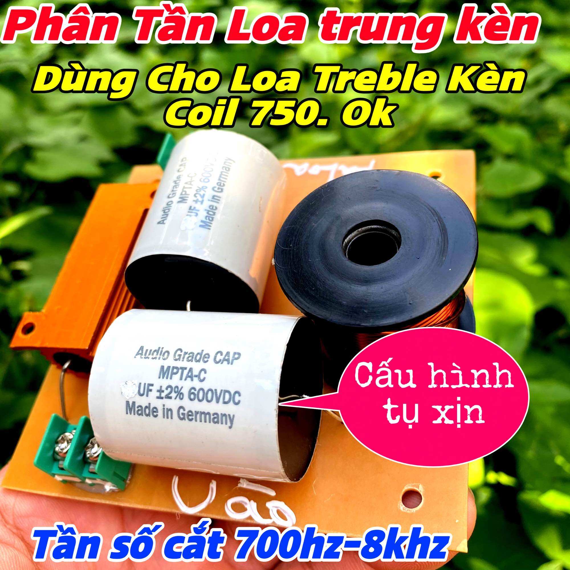 Phân tần loa trung kèn jbl 2482