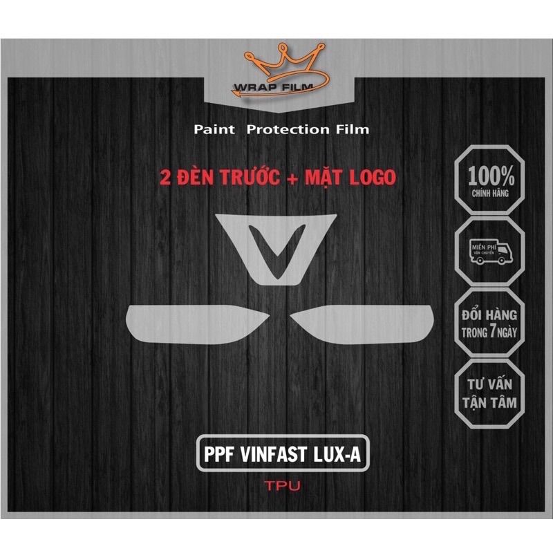 Film dán ppf tpu đèn trước vinfast