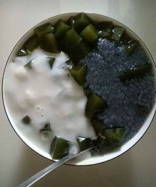 100g Lá sương sâm lông khô tặng bột nang mực + túi lọc sâm