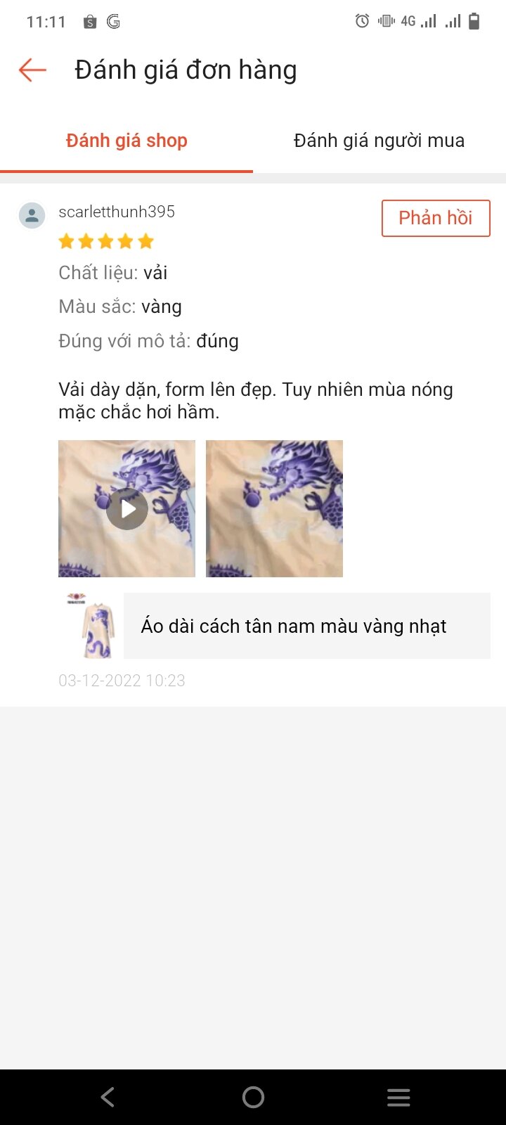 Áo dài cách tân nam màu vàng nhạt
