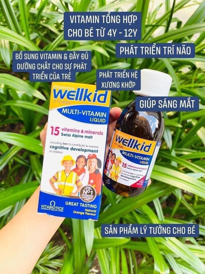 Wellkid cho trẻ từ 4-12 tuổi