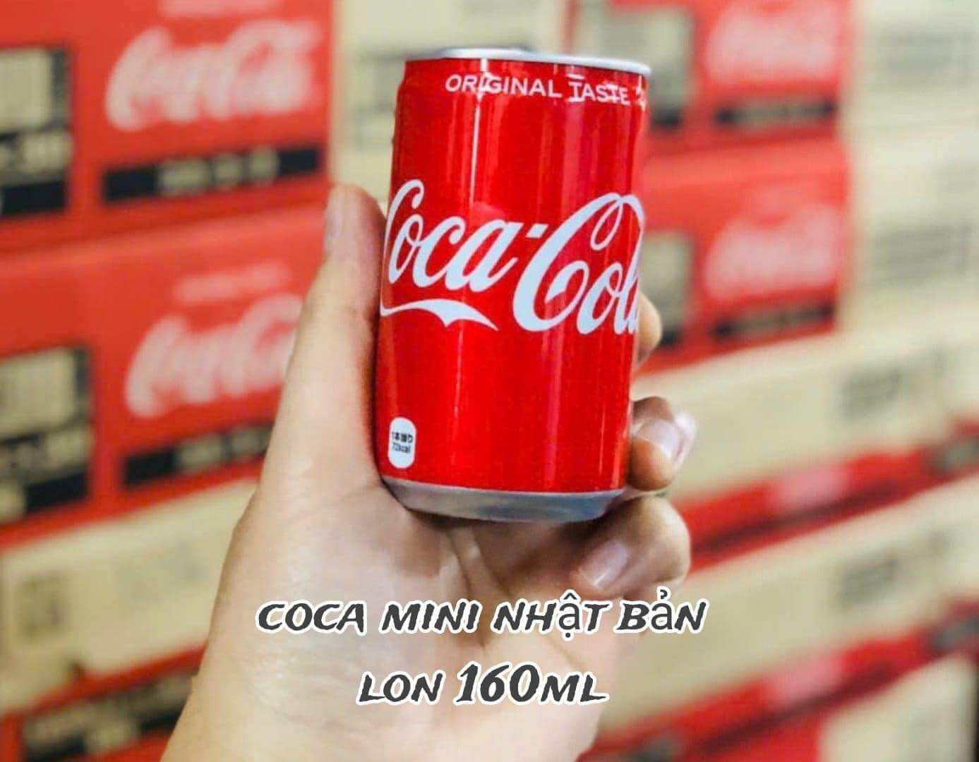 COCA NHẬT MINI - Thùng 30 lon