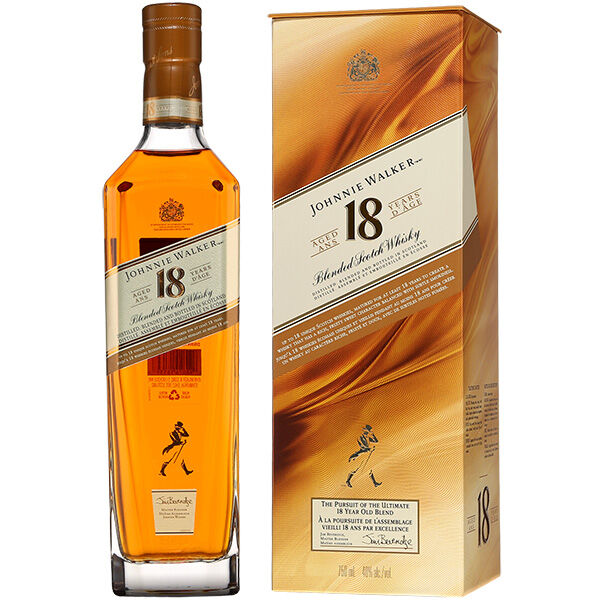 Vỏ chai rưọu ngoại thủy tinh cao cấp Jon 18 xuất xứ Scotland loại 750ml rất đẹp.Chai Rỗng Không Có Chất Lỏng Bên Trong.