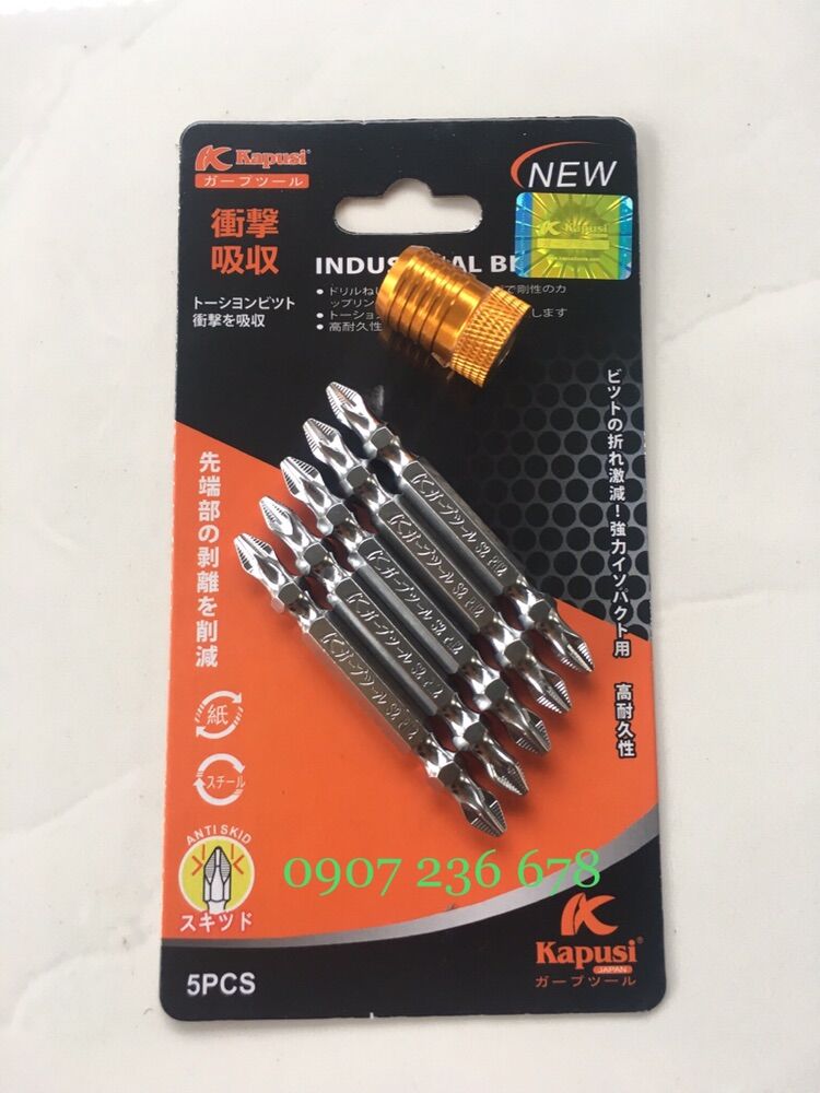 Mũi vít - đầu vít siêu cứng ph2 kapusi cao cấp