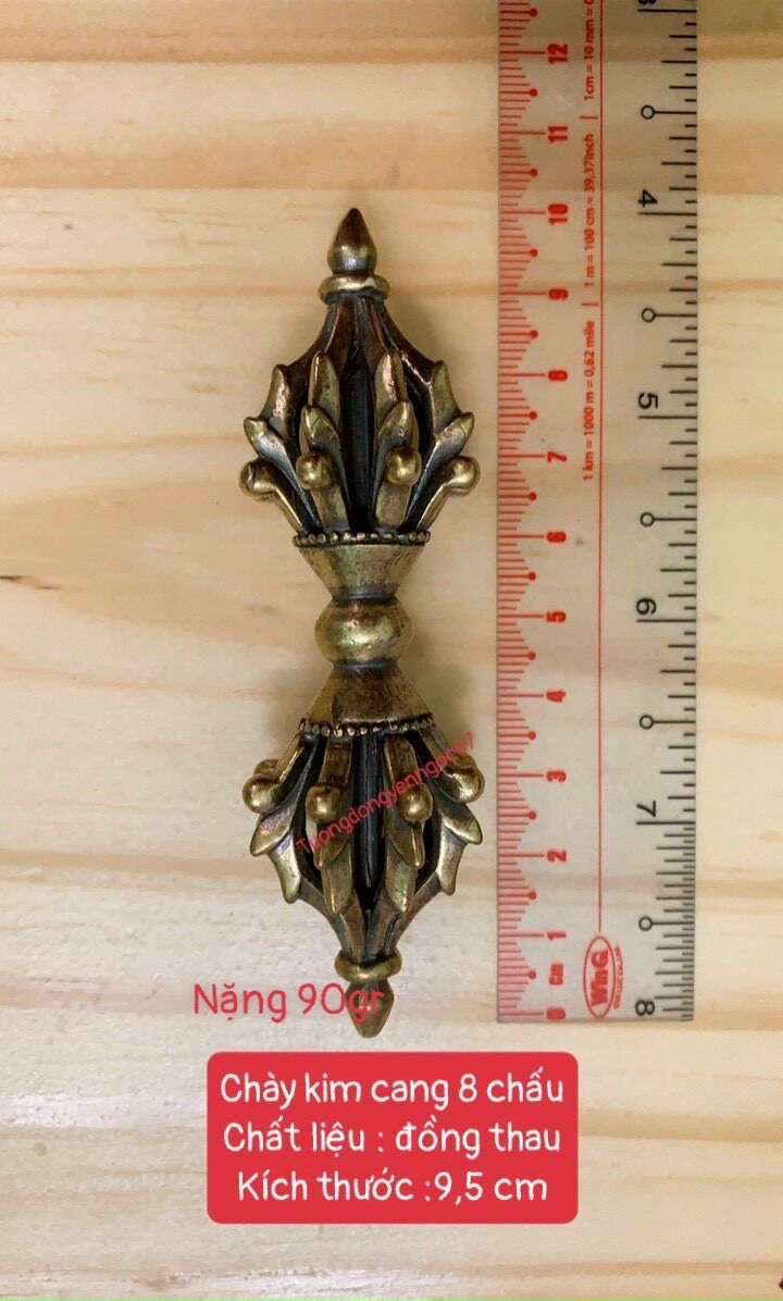Chày kim cang 8 chấu mật tông