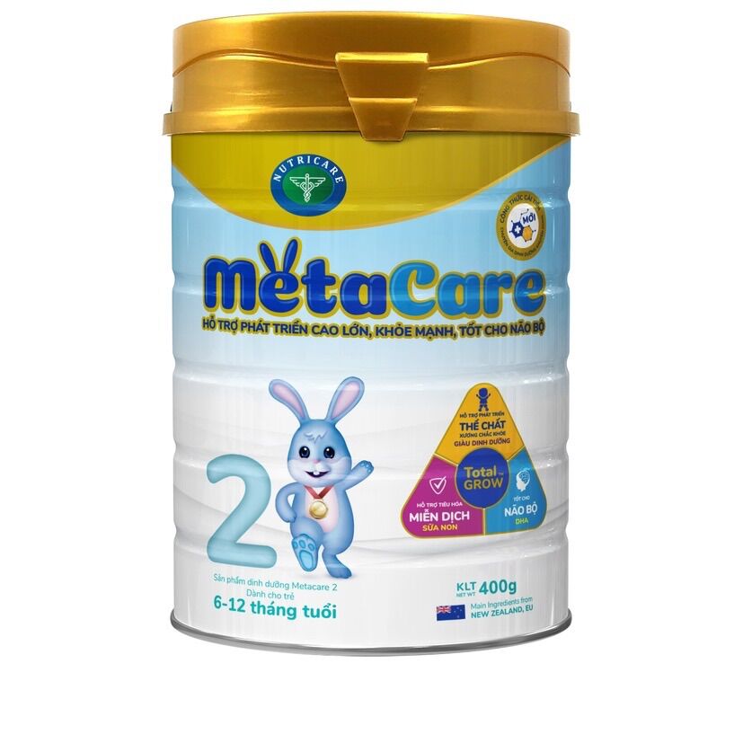 Sữa bột metacare 2 900g mẫu mới date mới