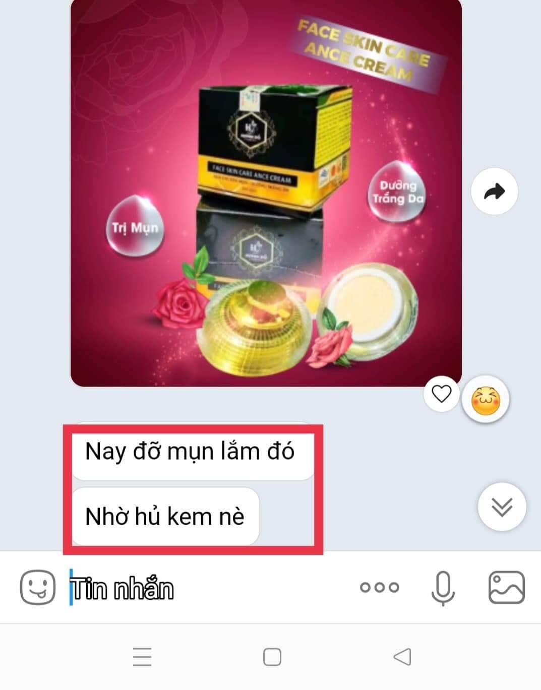 [HCM]combo 2 hộp kem chuyên mụn 260000