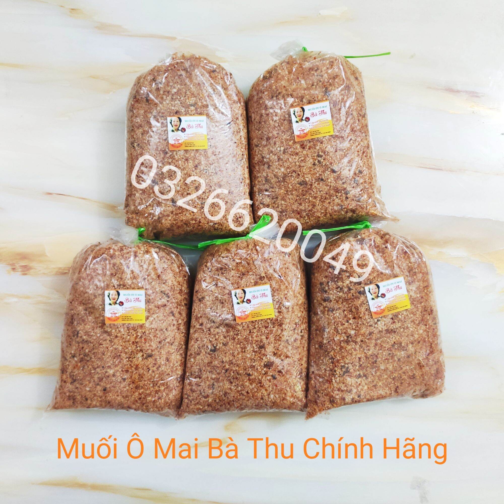 5kg muối ô mai bà thu chính hãng