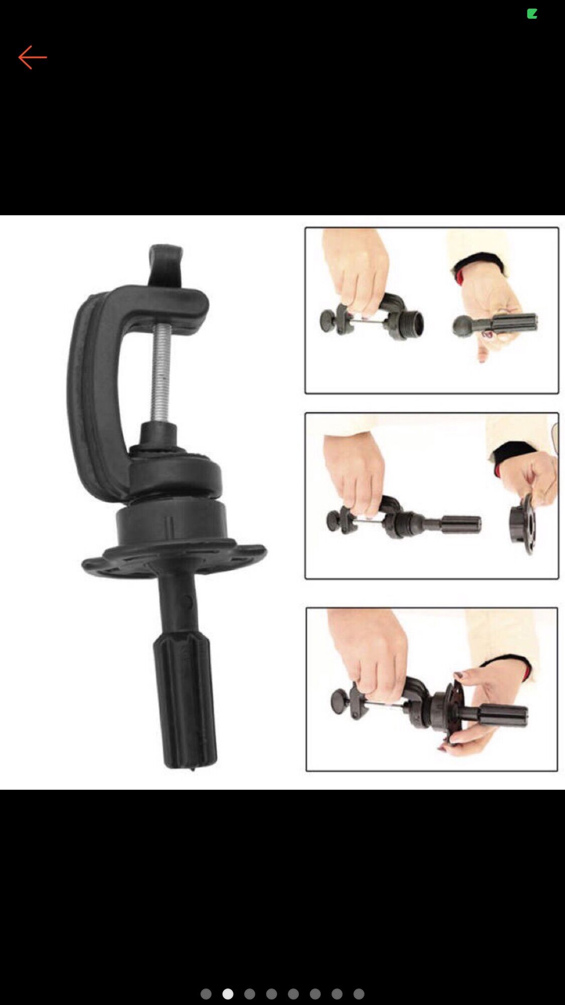Kẹp gắn đỡ manocanh -eto manocanh