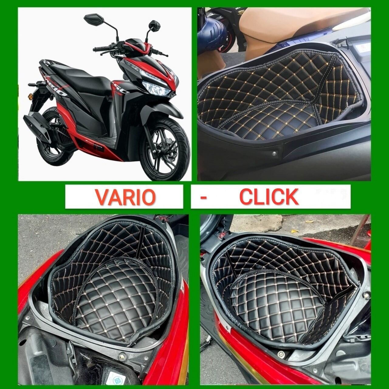Lót cốp cách nhiệt xe máy vario 125 - 150