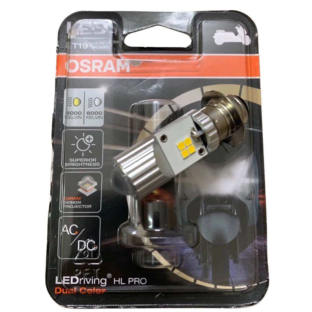 Xe Dream Wave Alpha- Bóng đèn Led OSRAM bi cầu thấu kính lưỡng màu Cos trắng pha Vàng chân M5
