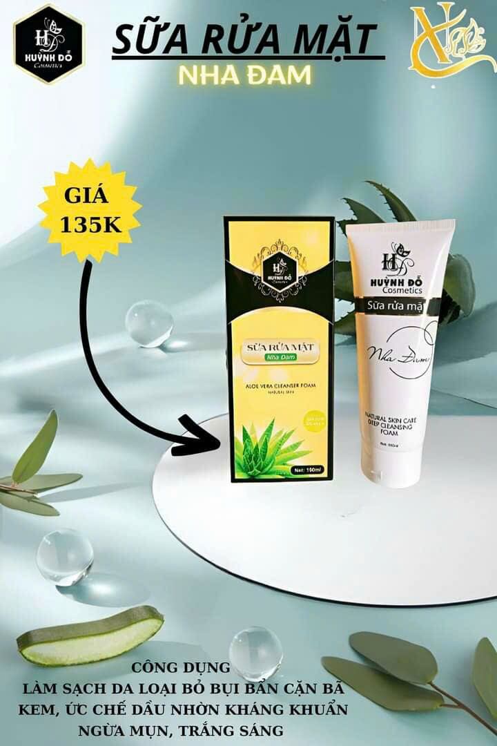 Sữa rửa mặt huỳnh đỗ ..giá 135k