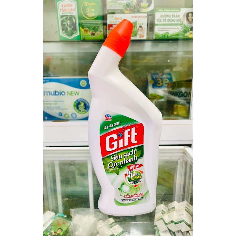 Nước tẩy bồn cầu Gift sạch vi khuẩn chai 600ml - 900ml