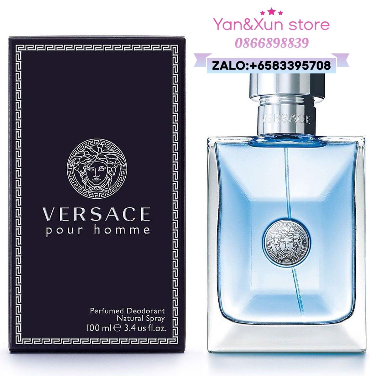 Nước hoa Nam Versace Pour Home 100ml Của Ý  mua tại Store Singapore